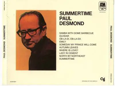 Paul Desmond - Summertime (1968/2004)