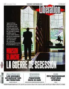 Libération - 07 septembre 2018