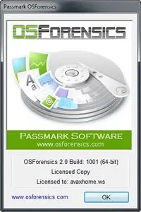 PassMark OSForensics Professional 2.0 Build 1001