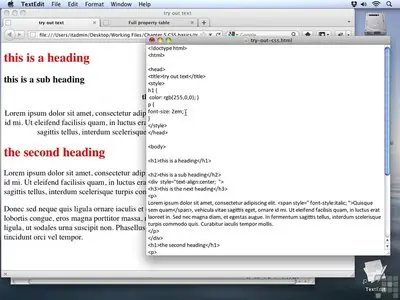 Learning HTML 5