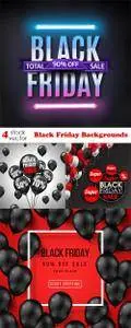 Vectors - Black Friday Backgrounds