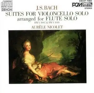 J.S. Bach: Suites for Viloncello solo arranged for Fulte Solo - Aurèle Nicolet
