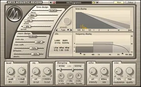 ArtsAcoustic Reverb VST v1.2.2