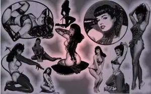 Bettie Paige Brushes for Photoshop