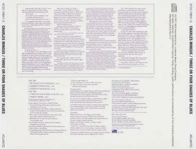 Charles Mingus - Three or Four Shades of Blues (1977) {2013 Japan Jazz Best Collection 1000 Series  WPCR-27206}