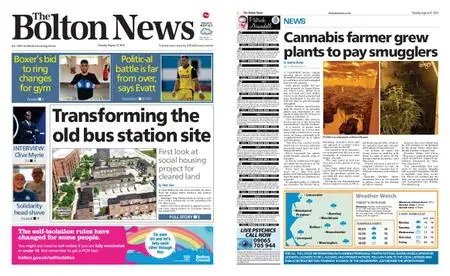 The Bolton News – August 17, 2021