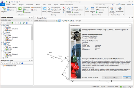 OpenFlows WaterCAD CONNECT Edition Update 4