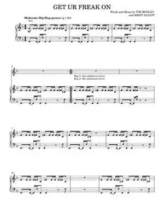 Get ur freak on - Missy Elliot (Piano-Vocal-Guitar)