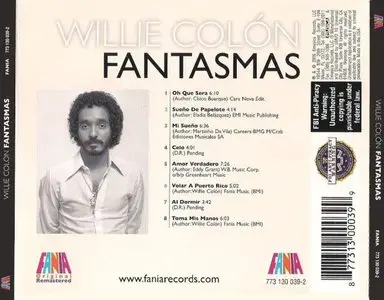 Willie Colón – Fantasmas (1981)
