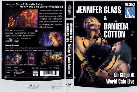 Jennifer Glass & Danielia Cotton - On Stage At World Cafe Live (2007)