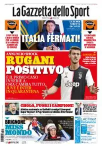 La Gazzetta dello Sport Roma – 12 marzo 2020