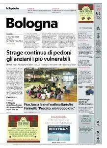 la Repubblica Bologna - 19 Aprile 2018
