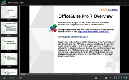 OfficeSuite Pro 7 (PDF & HD) v7.2.1318