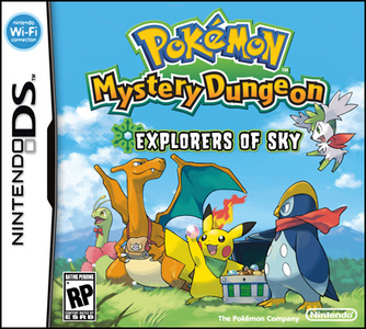 NDS - Pokémon Mystery Dungeon: Explorers of Sky (2009) (EUR)