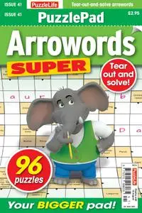 PuzzleLife PuzzlePad Arrowords Super – 15 July 2021