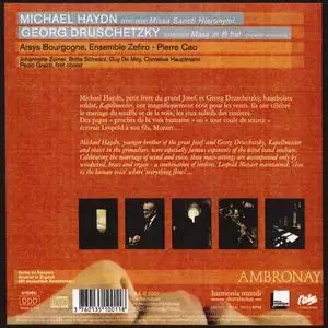 Pierre Cao, Arsys Bourgogne, Zefiro - Michael Haydn & Georg Druschezky: Paroles de vents (2007)