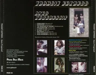 Transit Express - Opus Progressif (1976/2001)