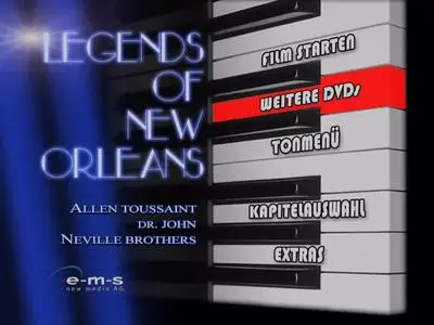 Legends Of New Orleans: Allen Toussaint, Dr. John, The Neville Brothers (2001) DVD5