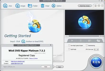 WinX DVD Ripper Platinum 7.3.2.115
