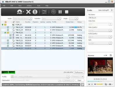 Xilisoft DVD to WMV Converter 6.5.1.0314 + Rus