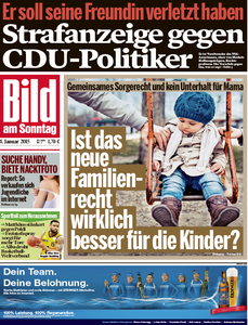 Bild am Sonntag, 04. Januar 2015