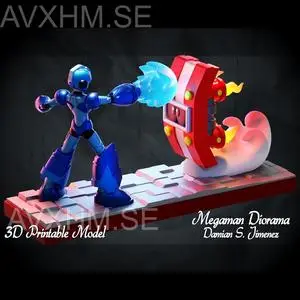 Megaman Diorama