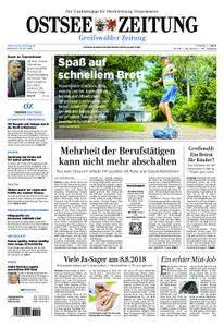 Ostsee Zeitung Greifswalder Zeitung - 18. Juli 2018