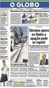 Jornal O Globo - 5 de fevereiro 2014 - Quarta