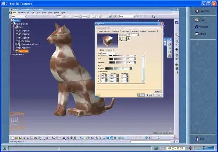 CATIA V5 Video tutorial. Realistic Rendering. (ENG)