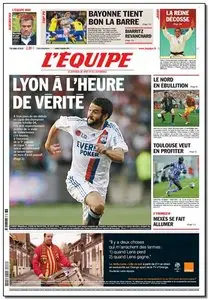L'Equipe - Samedi 11 Septembre 2010