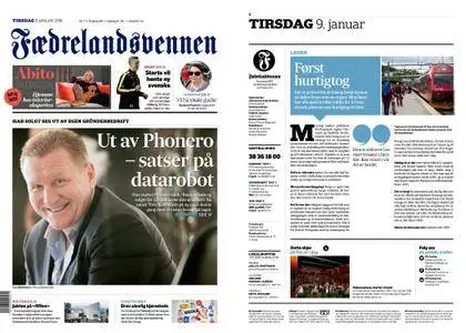 Fædrelandsvennen – 09. januar 2018