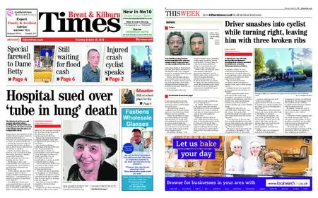 Brent & Kilburn Times – October 25, 2018