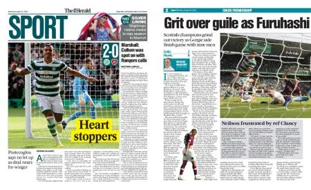 The Herald Sport (Scotland) – August 22, 2022