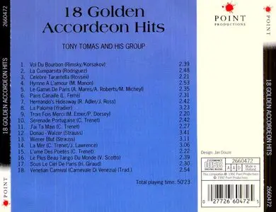 Tony Tomas & his Group – 18 Golden Accordeon Hits (1992)