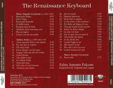 Fabio Antonio Falcone - Andrea Antico & Marco Antonio Cavazzoni: Complete Keyboard Music (2014)