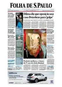 Folha de São Paulo - 11 de outubro de 2014 - Sábado