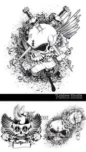 T-shirts Skulls