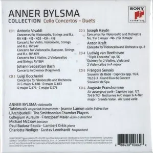 Anner Bylsma -  Collection: Cello Concertos & Duets [6CD BoxSet] (2014) {Sony Music}