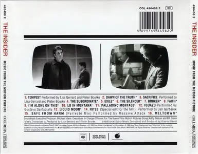 Lisa Gerrard & Pieter Bourke - The Insider (Music from the Motion Picture) (1999) {Columbia}