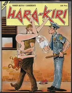 Hara Kiri #109 (de 152) Humor bestia y sangriento