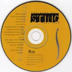 Sting ‎– Fields Of Gold: The Best Of Sting 1984 - 1994 (1994) [CD & DVD]