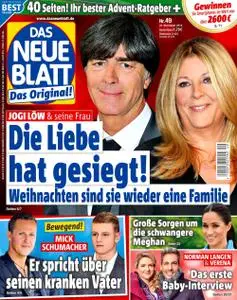 Das Neue Blatt – 28. November 2018
