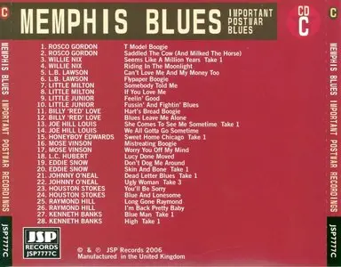 Memphis Blues - Important Postwar Blues (4 CD Box Set) - 2006