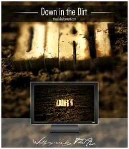 Down in the Dirt 3D Wallpaper Pack