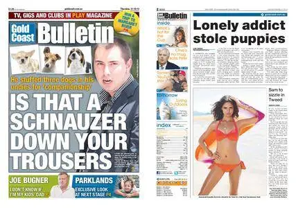 The Gold Coast Bulletin – October 31, 2013