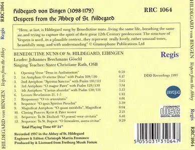 Hildegard Von Bingen - Vespers From The Abbey (2001) {Regis}