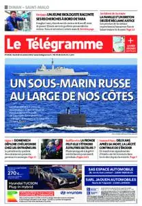 Le Télégramme Saint Malo – 14 octobre 2022