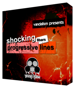 Vandalism Shocking 8bars Progressive Lines WAV MiDi