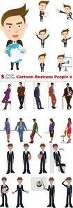 Vectors - Cartoon Business People 2