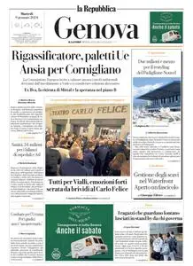 la Repubblica Genova - 9 Gennaio 2024